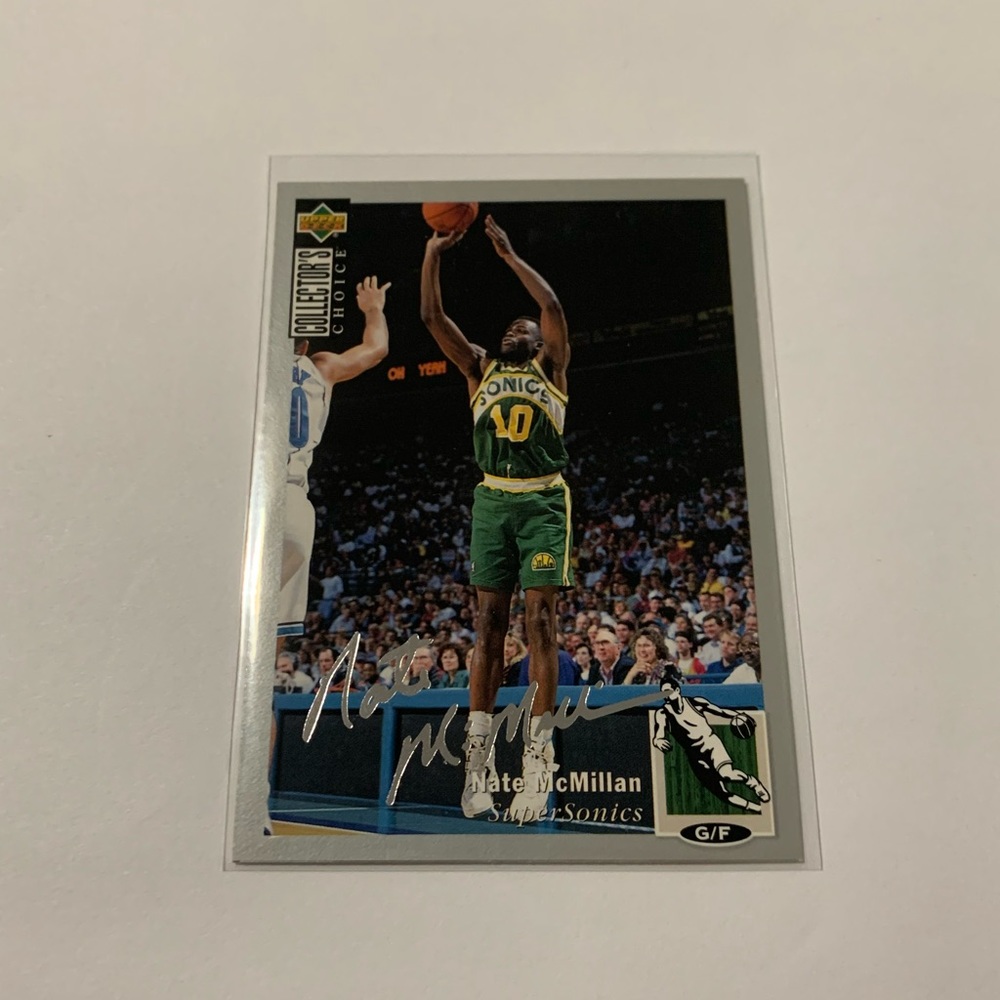Nate McMillan ‘94 Upper Deck Card